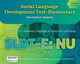  Social Language Development Test -Elementary